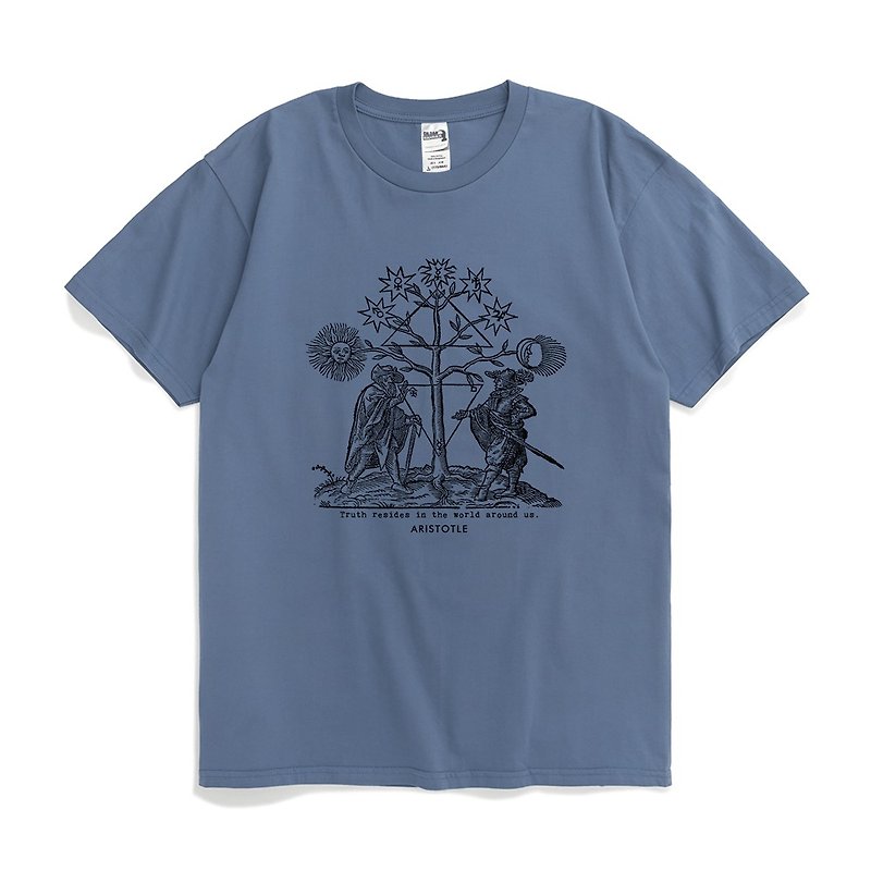 Ancient Greek Philosophy/Aristotle/Truth exists all around us/Original printed men's and women's T-shirts made by Fanwu - Men's T-Shirts & Tops - Cotton & Hemp 