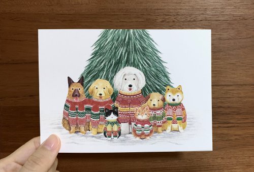 Ready for Christmas - christmas card - Shop Nien Huang Cards