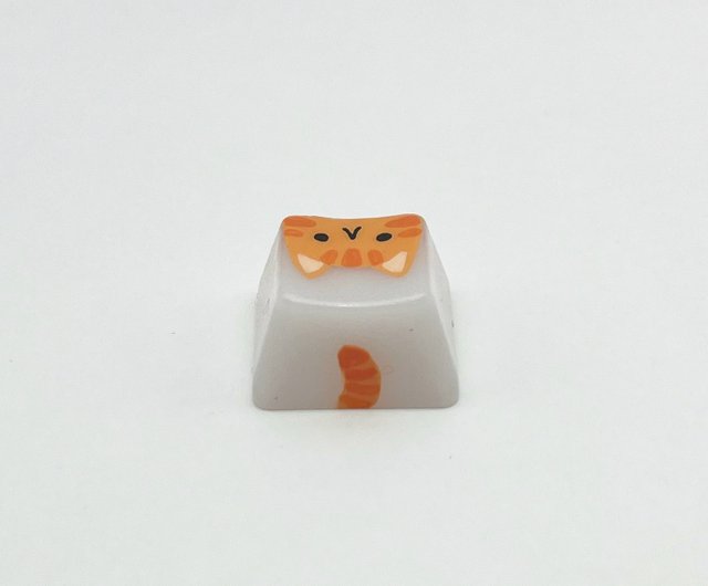 OEM keycap Orange cat Ginger cat - Shop fayfena Computer