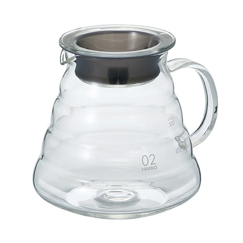 HARIO V60 Cloud 60 Coffee Maker 600ml/XGS-60TB - Coffee Pots & Accessories - Glass Transparent