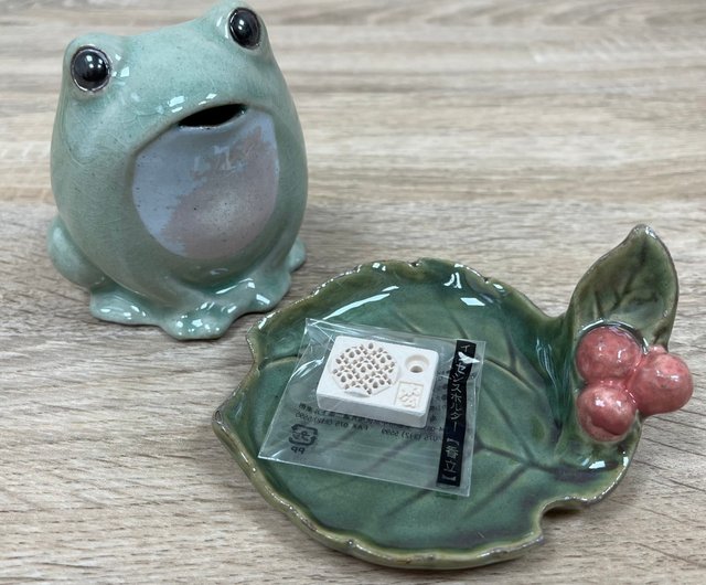 日本【松栄堂】かえる【かえる】香炉 - ショップ amaze アロマ