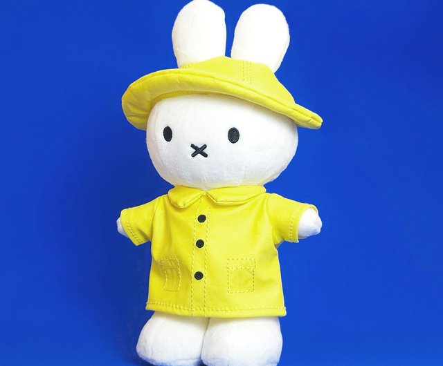 ミッフィー　ぬいぐるみ　レインコート BON TON TOYS ミッフィー ぬいぐるみ レインコート うさぎ 24cm
