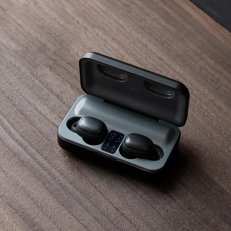 cheero Wireless Earphones Bluetooth 5.1 (Black) - Headphones & Earbuds - Plastic Black