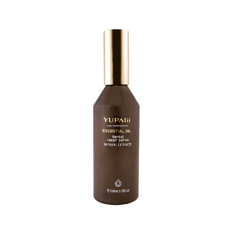 【YUPAlii】Yubai Yiyi Crystal Softening Nut Essence Oil 100ml - Conditioners - Glass Brown