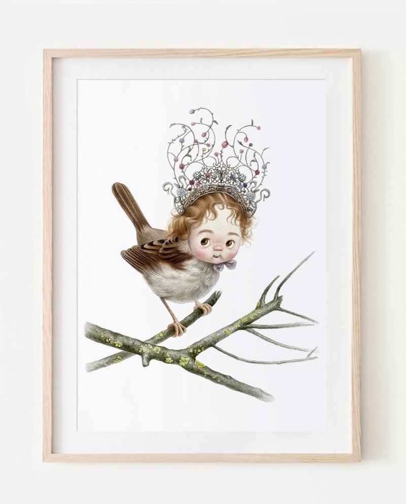 Little Sirin - Wall Décor - Paper Brown