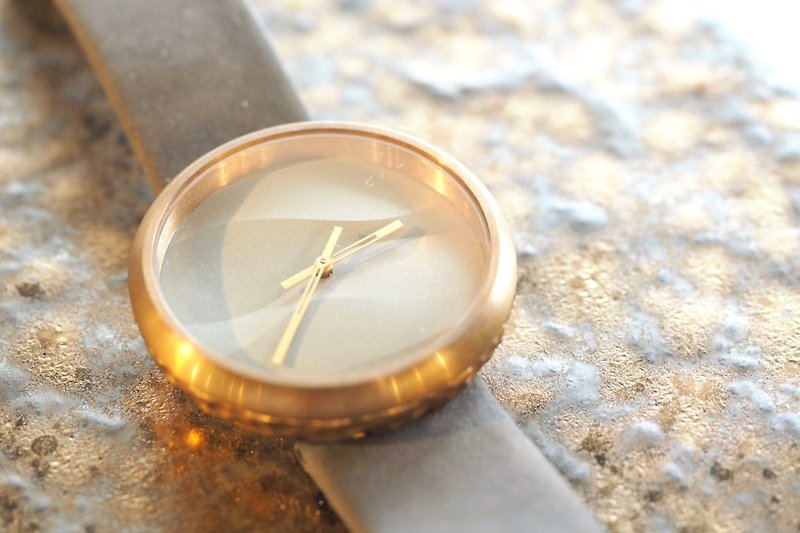 Designa Kin Bronze Watch Grey Dial - Men's & Unisex Watches - Other Materials 