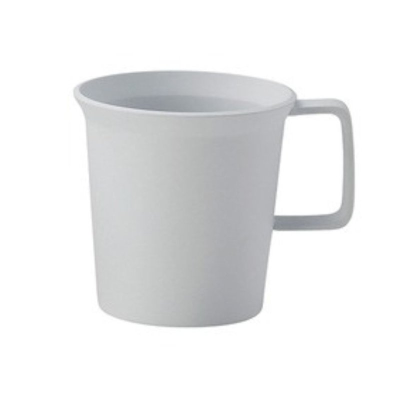 [Christmas Gift] TY series mug light gray - Mugs - Pottery White