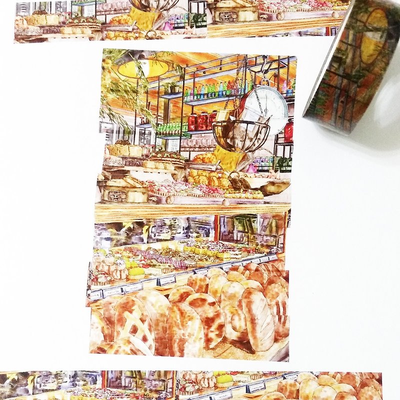 Sample Washi Tape Witch's Bakery - Washi Tape - Paper Multicolor