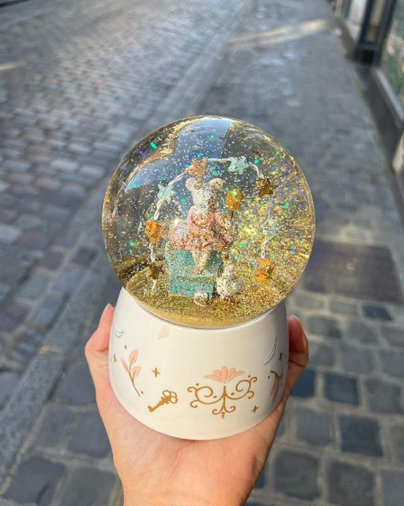 フレンチムーラン ロティ スノーダンサー オルゴール - 知育玩具・ぬいぐるみ - ガラス 