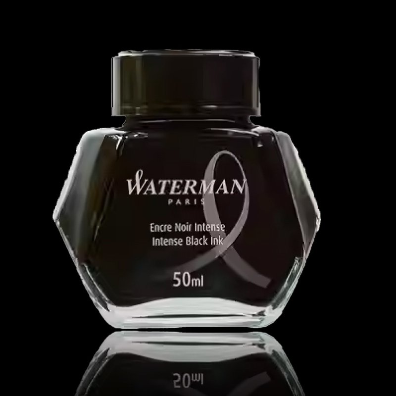 WATERMAN瓶裝墨水(黑色) - 墨水/鋼筆墨水 - 顏料 黑色