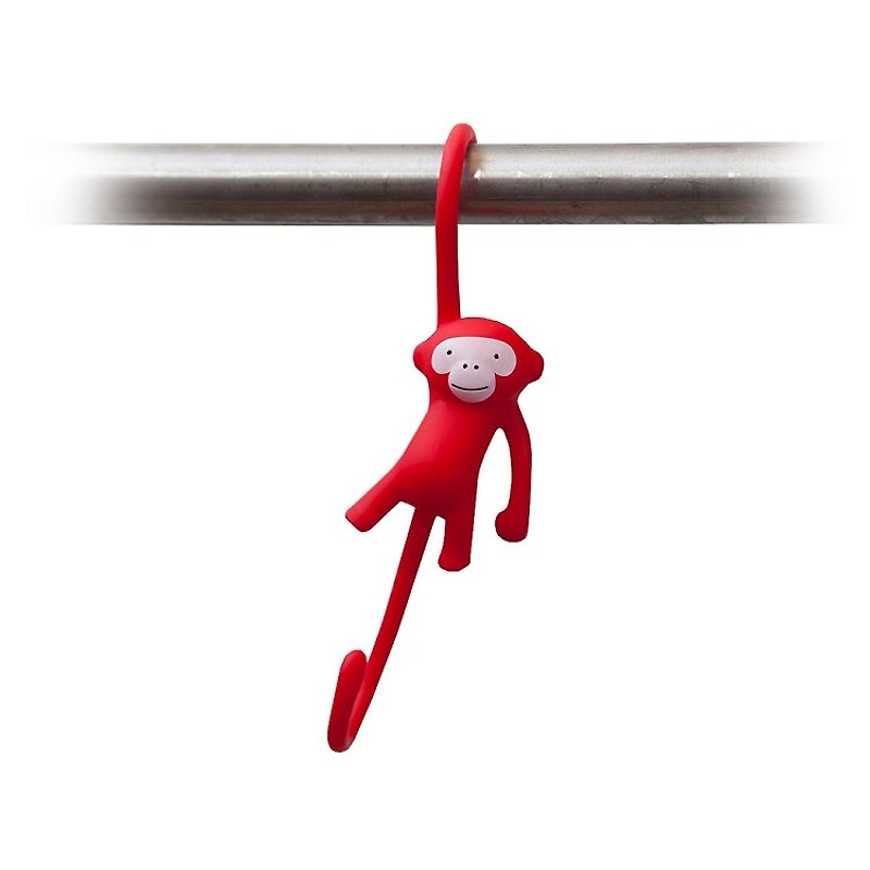 Just Hanging - Kitchen Hooks - Pack of 3 - Red - Storage - Other Materials 