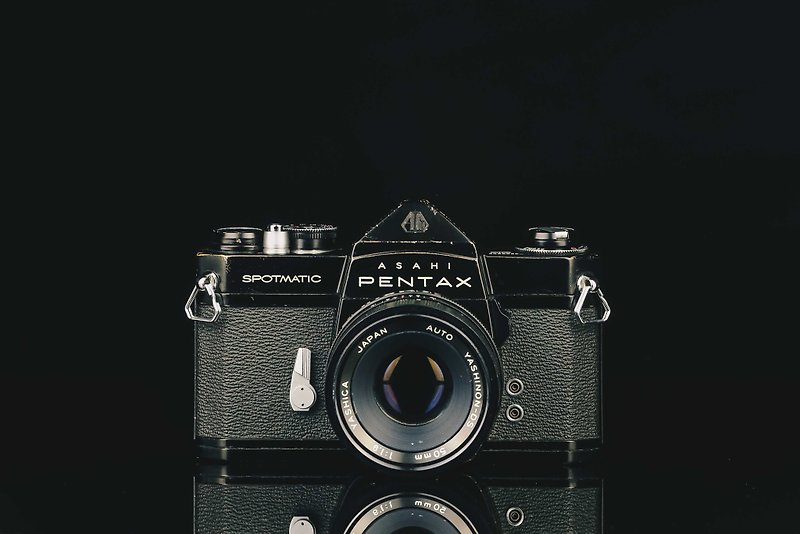 PENTAX ASAHI SP+AUTO YASHINON-DS 50mm F1.9 #3257 #135 ネガ写真 - カメラ - 金属 ブラック