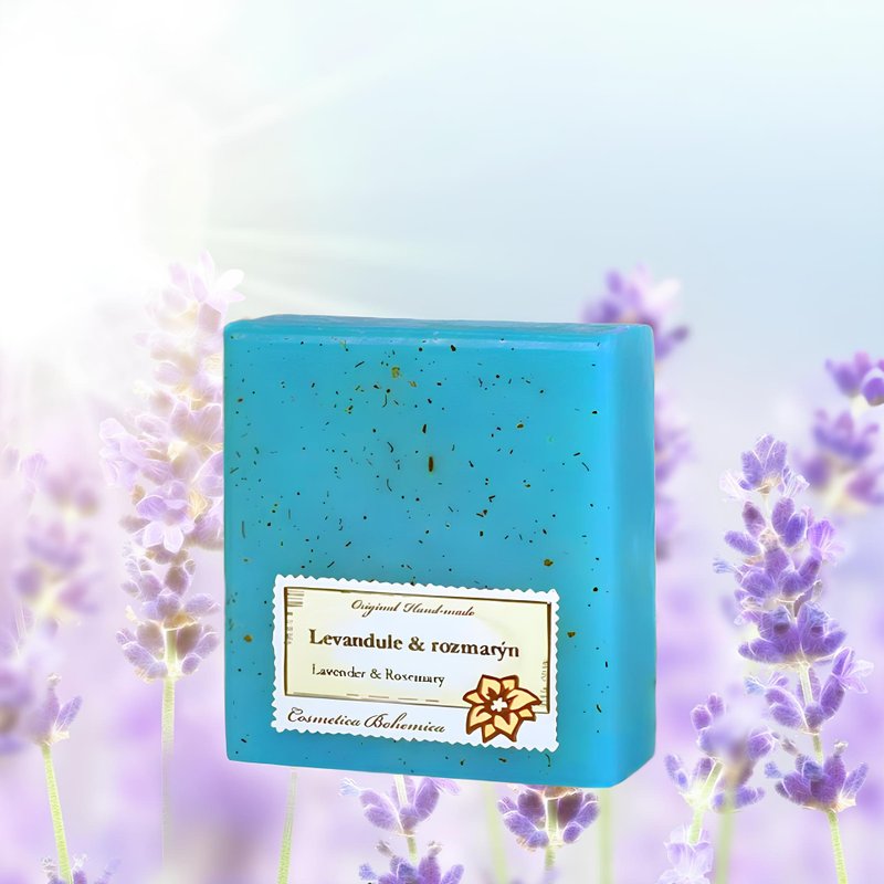 花氛草語迷迭薰衣草植萃皂 - 肥皂/手工皂 - 濃縮/萃取物 藍色