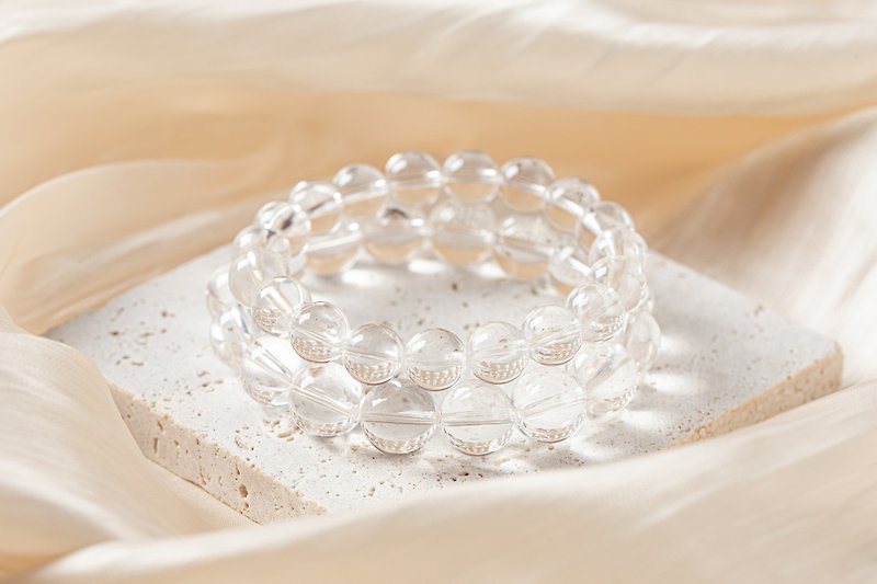 White Crystal Bracelet - Top Clear - Bracelets - Crystal Transparent