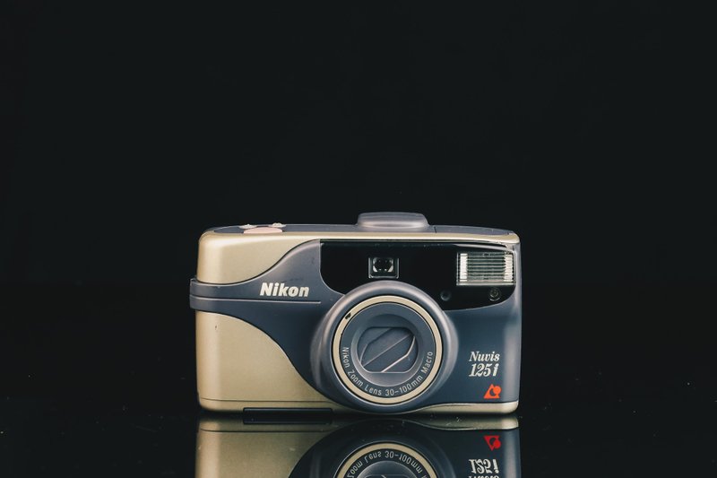 NIKON Nuvis 125i #4725 #APS film camera - กล้อง - โลหะ สีดำ