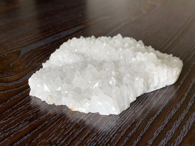 Quick Shipping White Crystal Cluster for Purification 255g - Items for Display - Crystal White