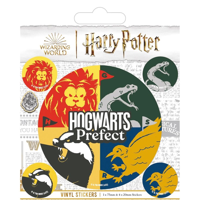 【哈利波特】學院的凶狠猛獸貼紙組/HARRY POTTER - 貼紙 - 紙 多色