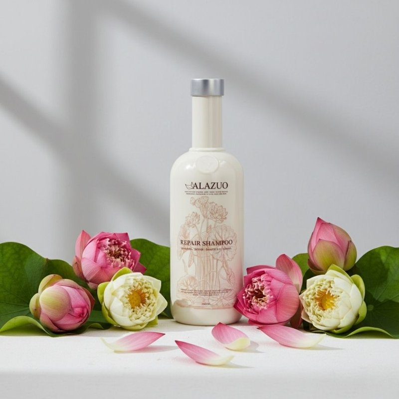 亞拉佐 ALAZUO 精萃淨柔洗髮精 - 洗髮精/餅/皂 - 其他材質 白色