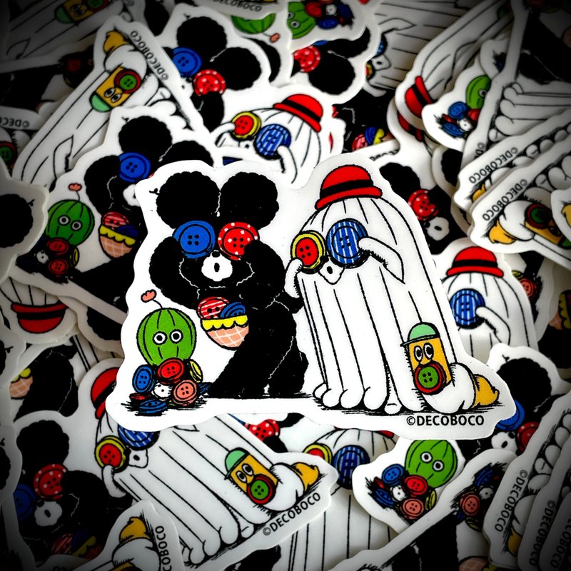 ステッカー BUTTONS - 貼紙 - 其他材質 