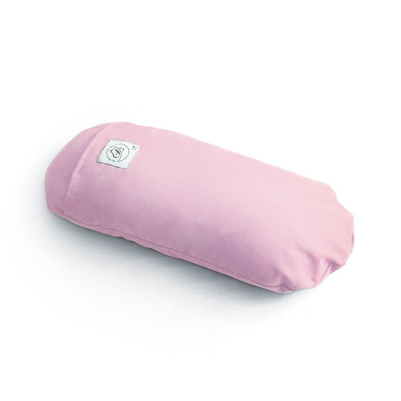Particle Type Sleeping Pillow-Pink | Lunch Break Pillow. Small Pillow. Concentrate. Relax. Comfortable - Bedding - Cotton & Hemp Pink