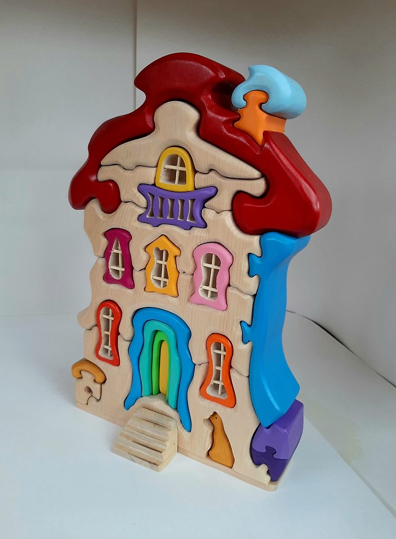 ウォルドルフ 幼児用木のおもちゃ / 木製ブロック モンテッソーリ幼児用おもちゃ - 知育玩具・ぬいぐるみ - 木製 多色
