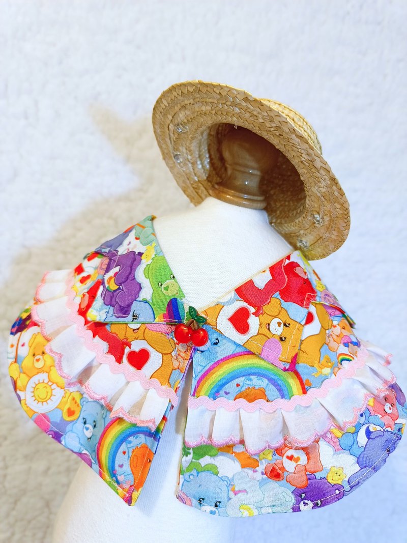 Summer Aloha 夏老威恤衫造型頸飾 寵物 貓犬 狗狗 頸項 collar - 寵物衣服 - 棉．麻 紅色