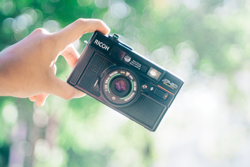Ricoh AF-2D 理光底片相機 自動對焦 經典 大光圈 - 相機/拍立得/底片相機 - 其他金屬 黑色