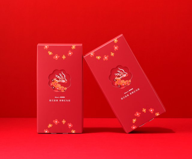 辰年新年対句】龍の花富春対句赤い封筒セット - ショップ Mao's studio