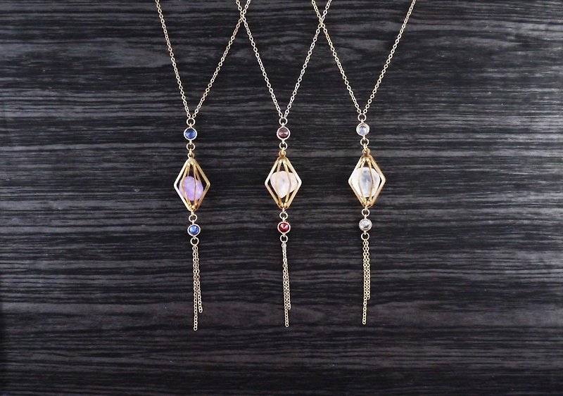 Limited. 【Secret】Necklace - Necklaces - Other Materials Multicolor