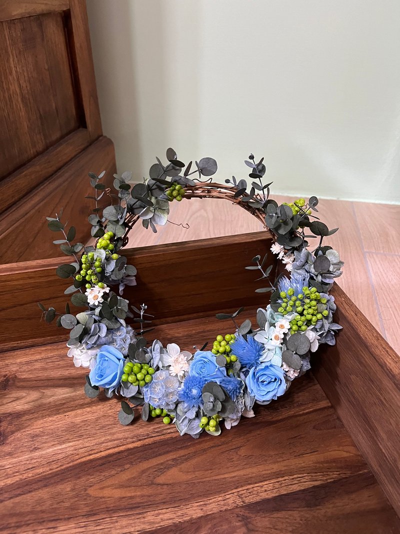 Everlasting Dry Wreath - ของวางตกแต่ง - พืช/ดอกไม้ 