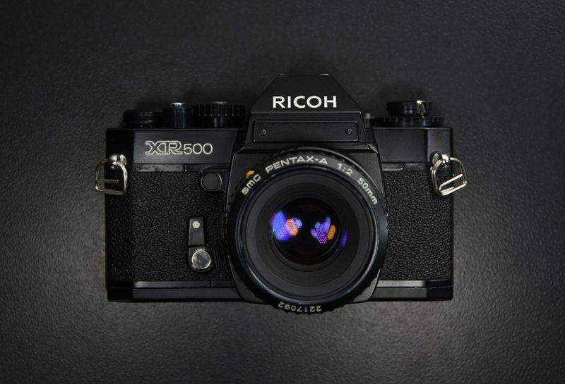 [Classic Antique] Ricoh XR500 SMC Pentax 50mm F2 Manual Lens - กล้อง - วัสดุอื่นๆ 