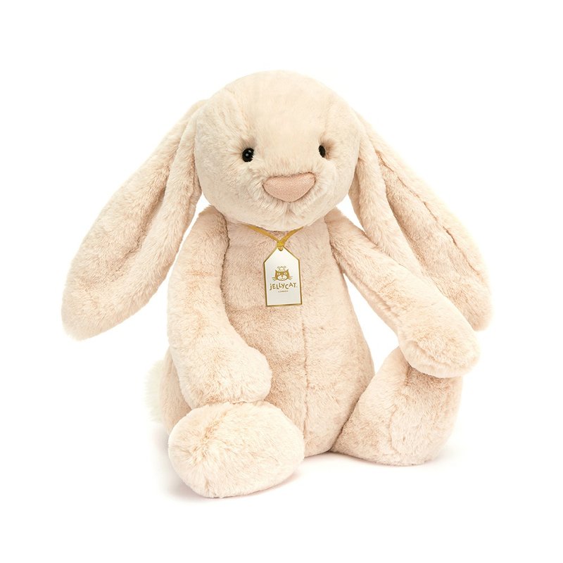 Bashful Luxe Bunny Willow, 51cm Huge - ตุ๊กตา - เส้นใยสังเคราะห์ สีทอง