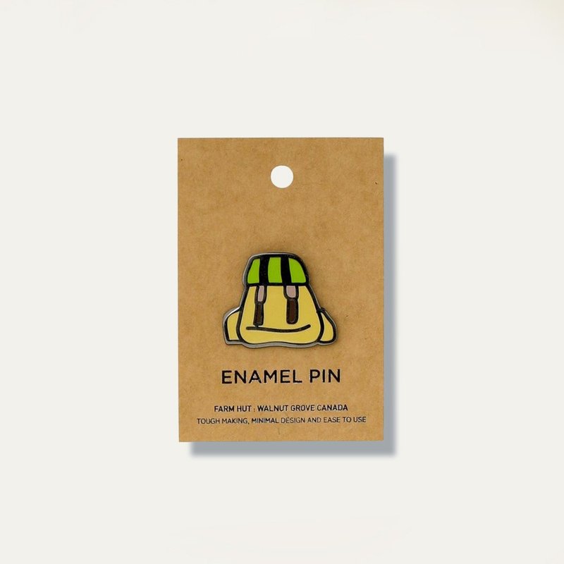 FARM HUT Enamel Brooch (Backpack) - Brooches - Other Metals Multicolor