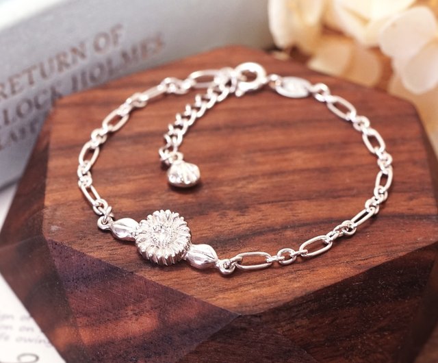 Sunflower Leo Constellation Flower 925 Sterling Silver