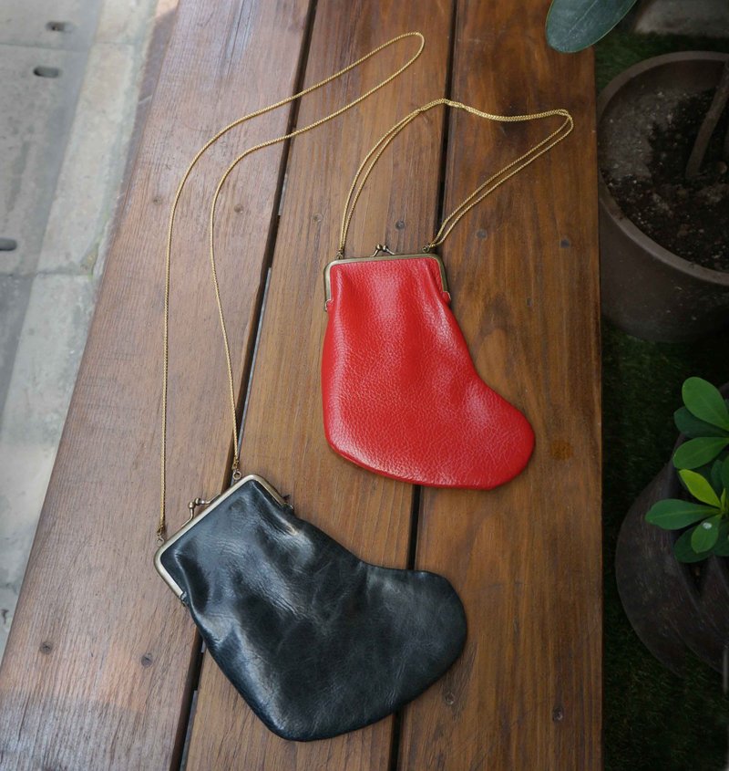Sienna Stocking Small Coin Purse - Slightly Imperfect Special Offer - Other - Genuine Leather Red