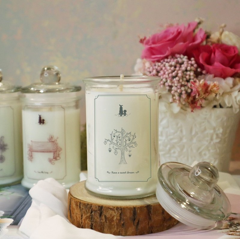 Energy Fragrance [Five Parts of Love Fragrance-Sweet Dream] - Candles & Candle Holders - Wax 