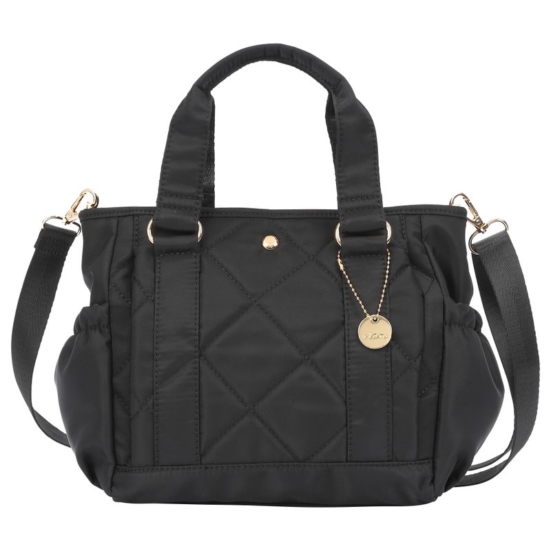 Clan Women's 2-way nylon shoulder bag - Messenger Bags & Sling Bags - Nylon Black