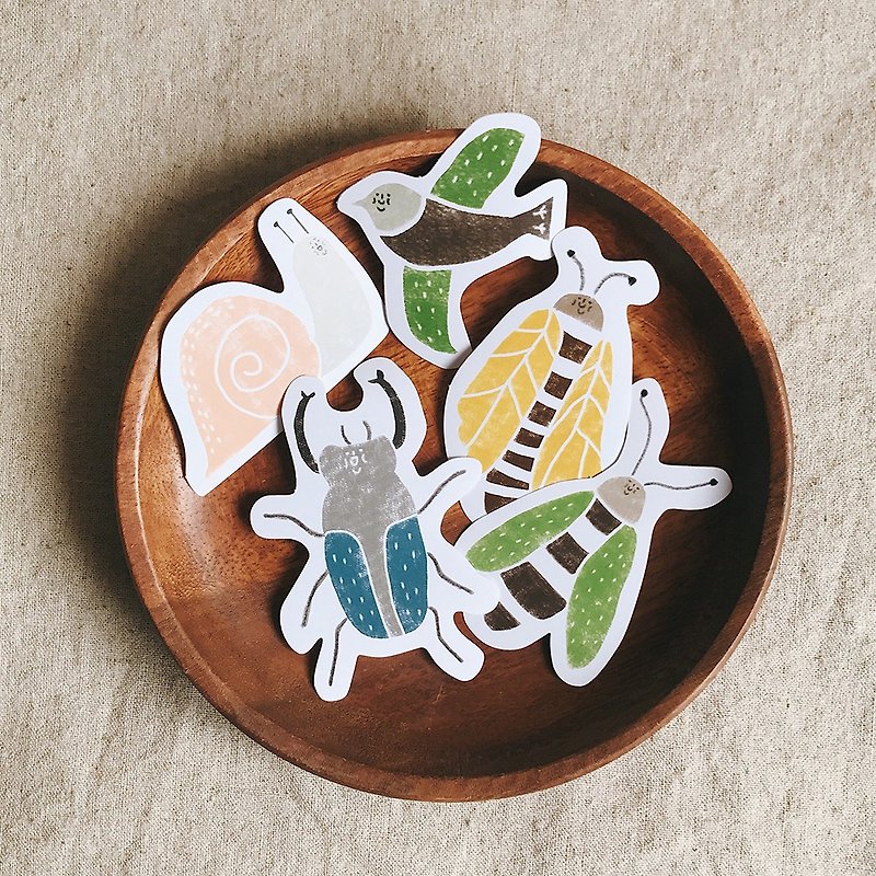 Sticker / vibrant insect series - Stickers - Paper 