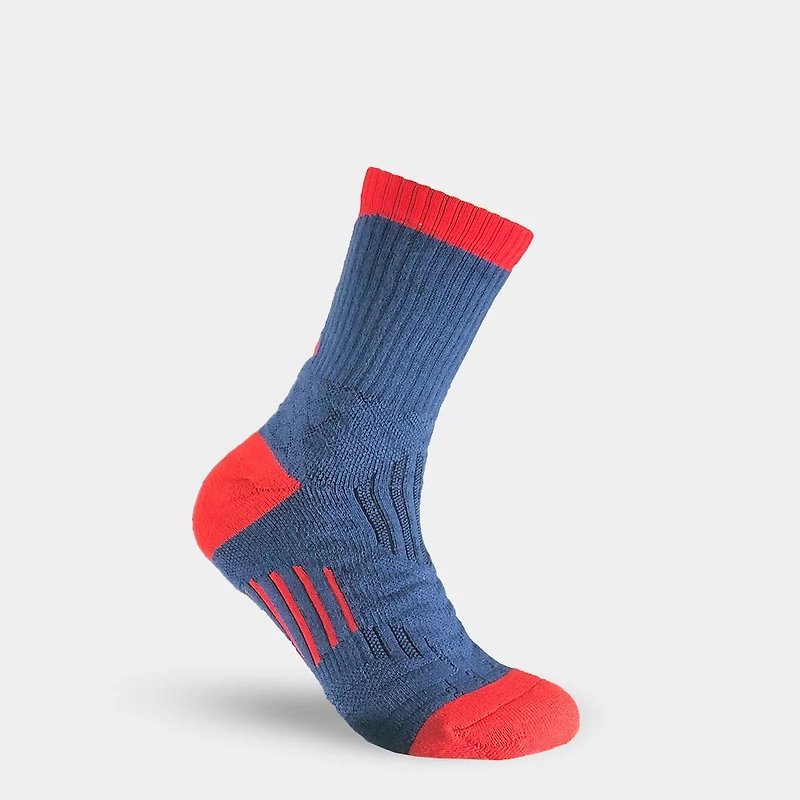 會呼吸的籃球襪 快如閃電 穩定包覆 籃球癡人必備 【紅藍】 - 襪子 - 其他人造纖維 藍色