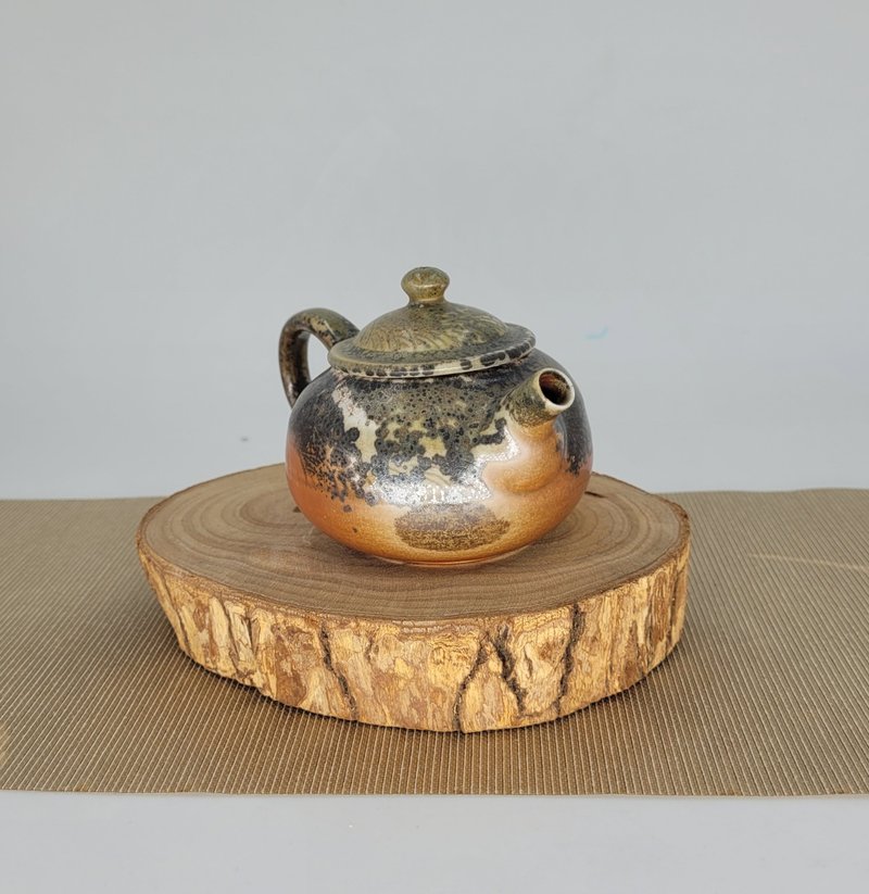 柴燒正把壺  柴燒茶壺  柴燒功夫茶壺  柴燒中式茶壺 - 茶壺/茶杯/茶具 - 瓷 