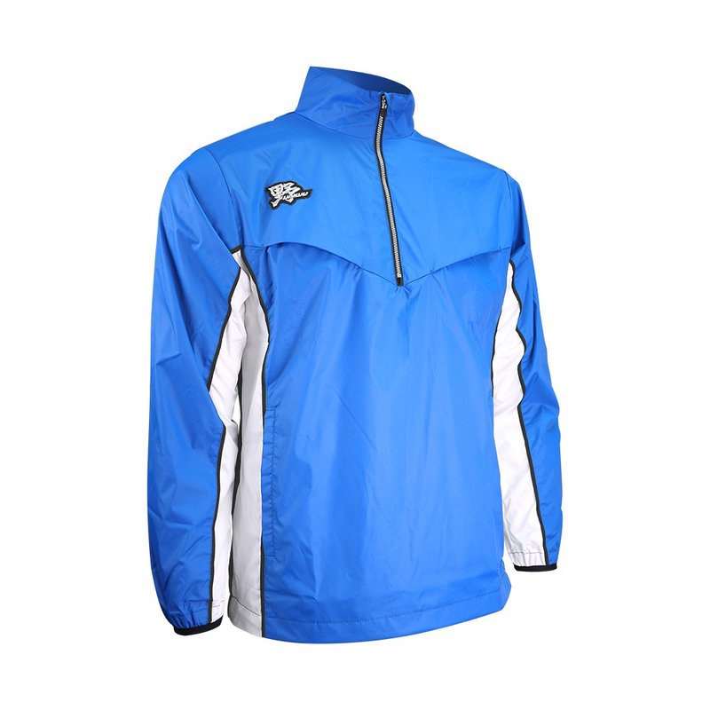 【YAKYU】Breathable Windbreaker - Sky Blue - ชุดกีฬาผู้ชาย - เส้นใยสังเคราะห์ สีน้ำเงิน