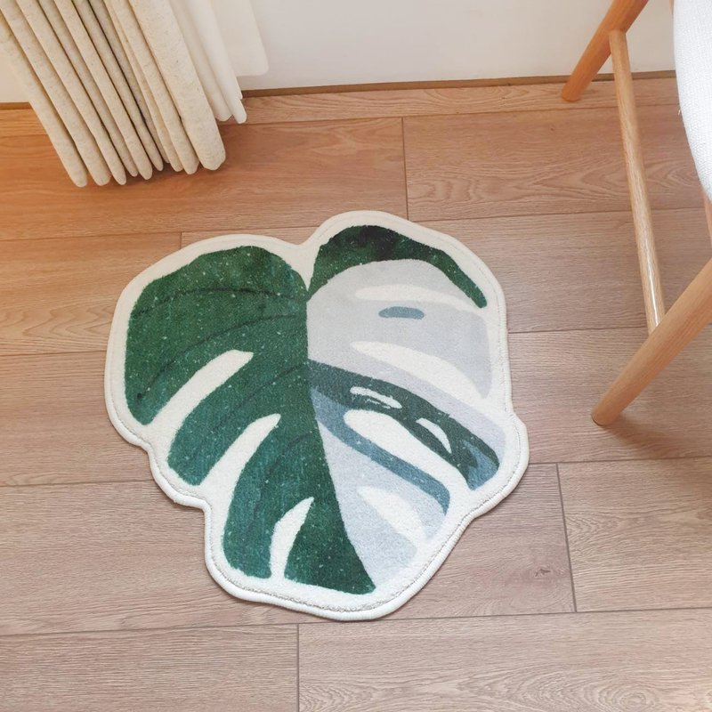 植物 龜背芋 地毯 地墊 - 地墊/地毯 - 其他材質 綠色