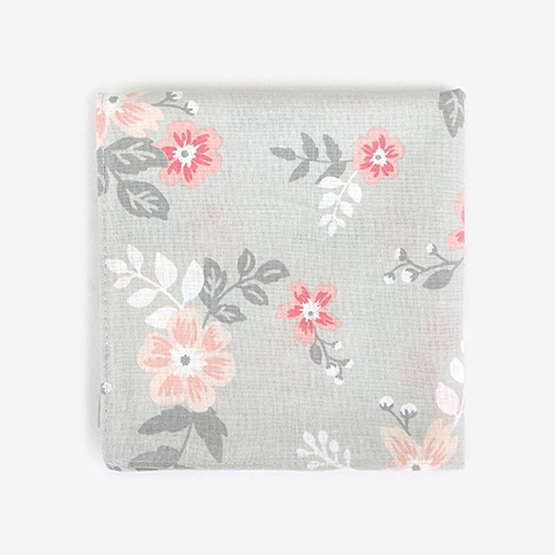 Dailylike Nordic cotton handkerchief 40 bloom, E2D03039 - Handkerchiefs & Pocket Squares - Cotton & Hemp Multicolor