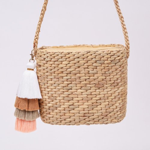 Straw Bag Crossbody Purse with Faux Leather Strap, Tassel, Handmade Woven  Bag - Shop ReleafStore Handbags & Totes - Pinkoi