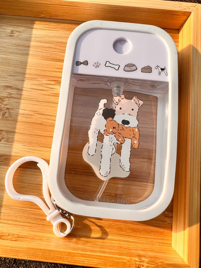 Wirefoxterrier Alcohol Spray Can ~ Play with Me (White) - อื่นๆ - พลาสติก ขาว