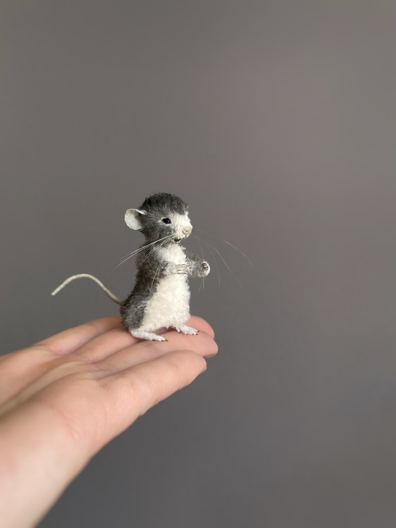 Little Mouse - ของวางตกแต่ง - วัสดุอื่นๆ สีเทา