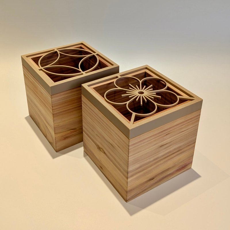 Lai Zuo | 來作設計 臺灣杉 植物纖維 筆盒 收納盒 - 筆筒/筆座 - 木頭 多色