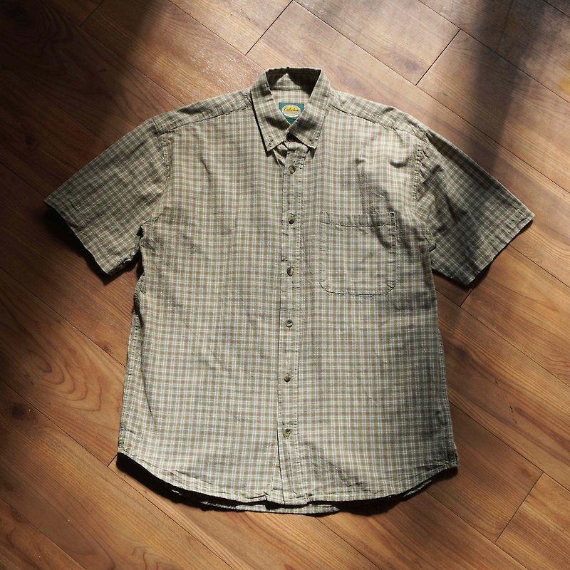 ABOUT vintage/selected items. Cabela's OUTDOOR GEAR red and green plaid shirt - Men's Shirts - Cotton & Hemp Green