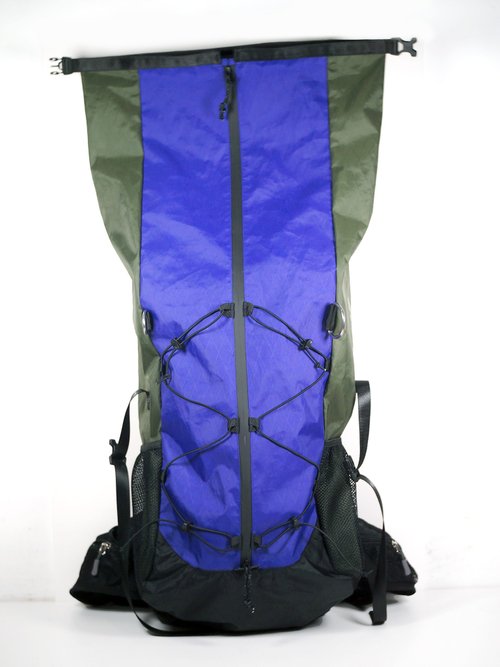 スプリット黒X-Pac 超軽量登山バッグ 20L 30L 40L バークマウンテン55Lバックパック 宿泊登山 日帰り登 - ショップ 6dots  リュック・バックパック - Pinkoi