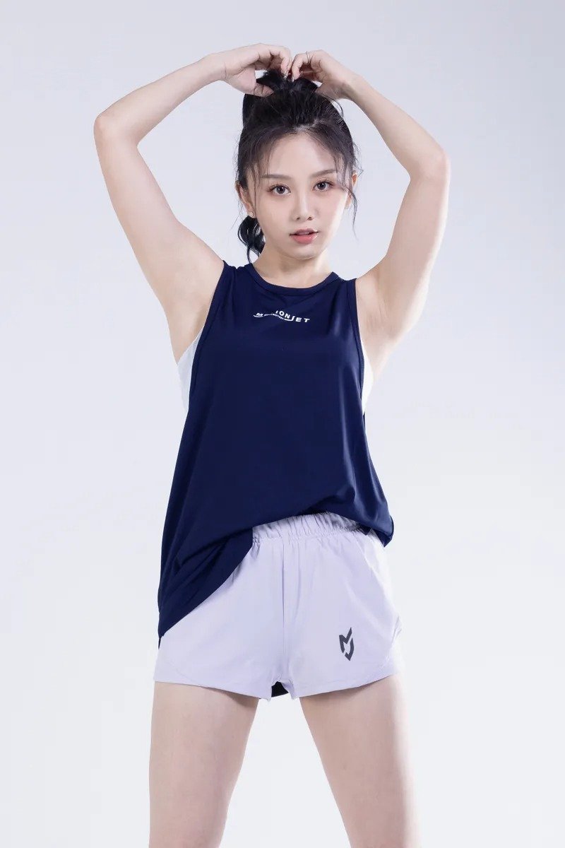 MJ Super Elastic Antibacterial Sports Vest Zhangqing S-3XL - ชุดกีฬาผู้ชาย - วัสดุอื่นๆ 